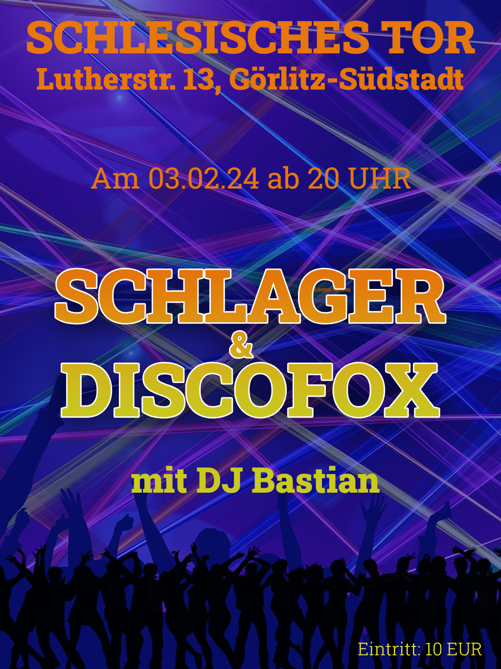 Schlager & Discofox – 03.02.2024