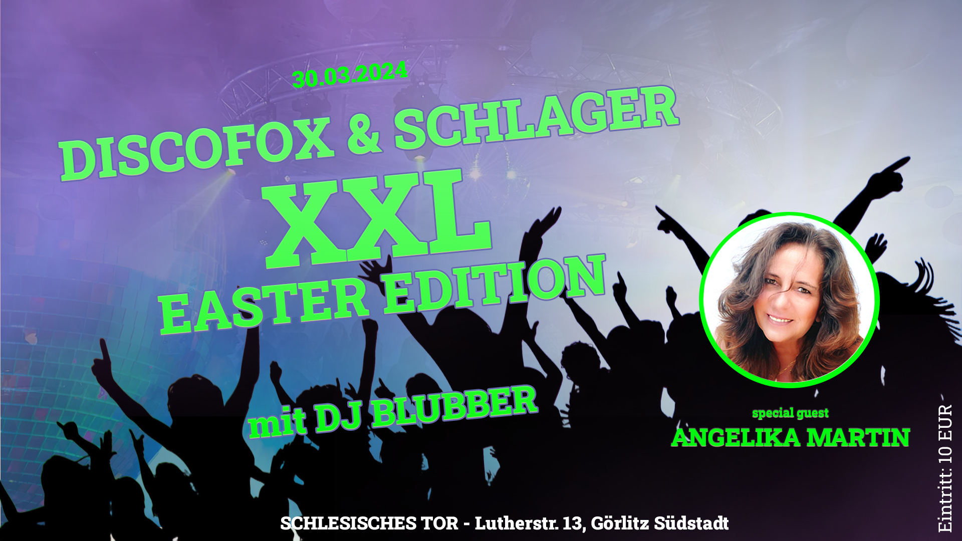 Discofox & Schlager XXL Easter edition – 30.03.2024