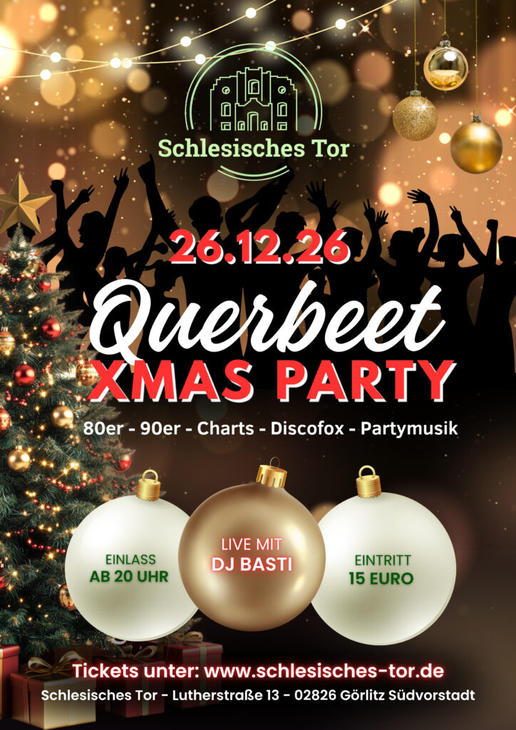 26.12.26 – DJ Basti: QUERBEET – XMAS PARTY